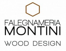 Montini wood design logo