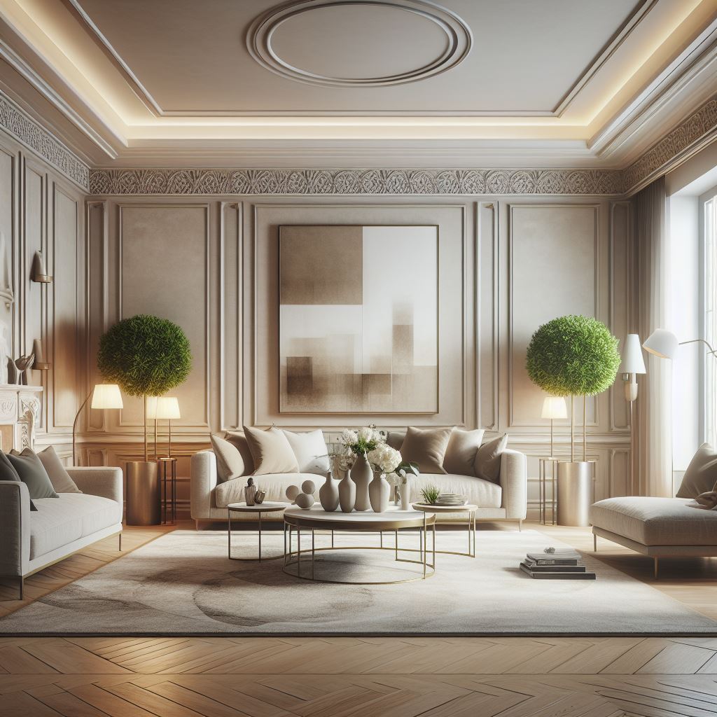 classico-contemporaneo – MICHELE VOLPI STUDIO INTERIOR DESIGN immagine di una zona giorno in stile classico contemporaneo